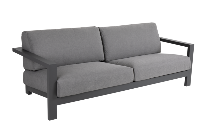 Amesdale 3-Sitzer Sofa Antrazit/grau