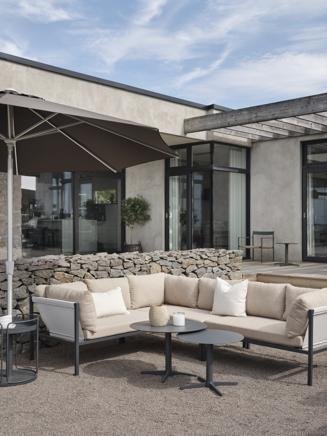 Allie Ecklounge Antrazit/Barley