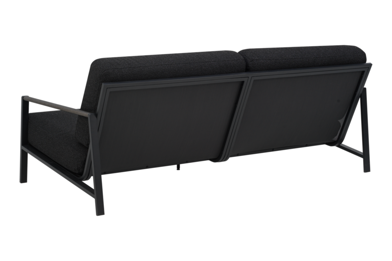 Lyra 1_Soffa_2,5-sits Schwarz/Teddy Black