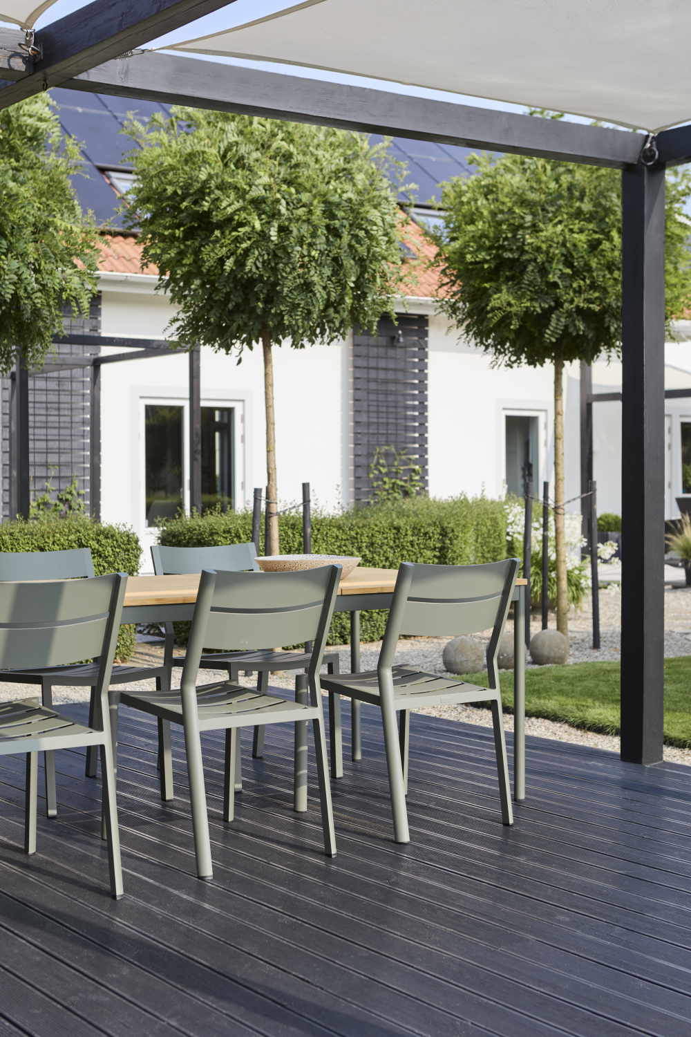 Nox Esstisch Nordic Green/Bamboo