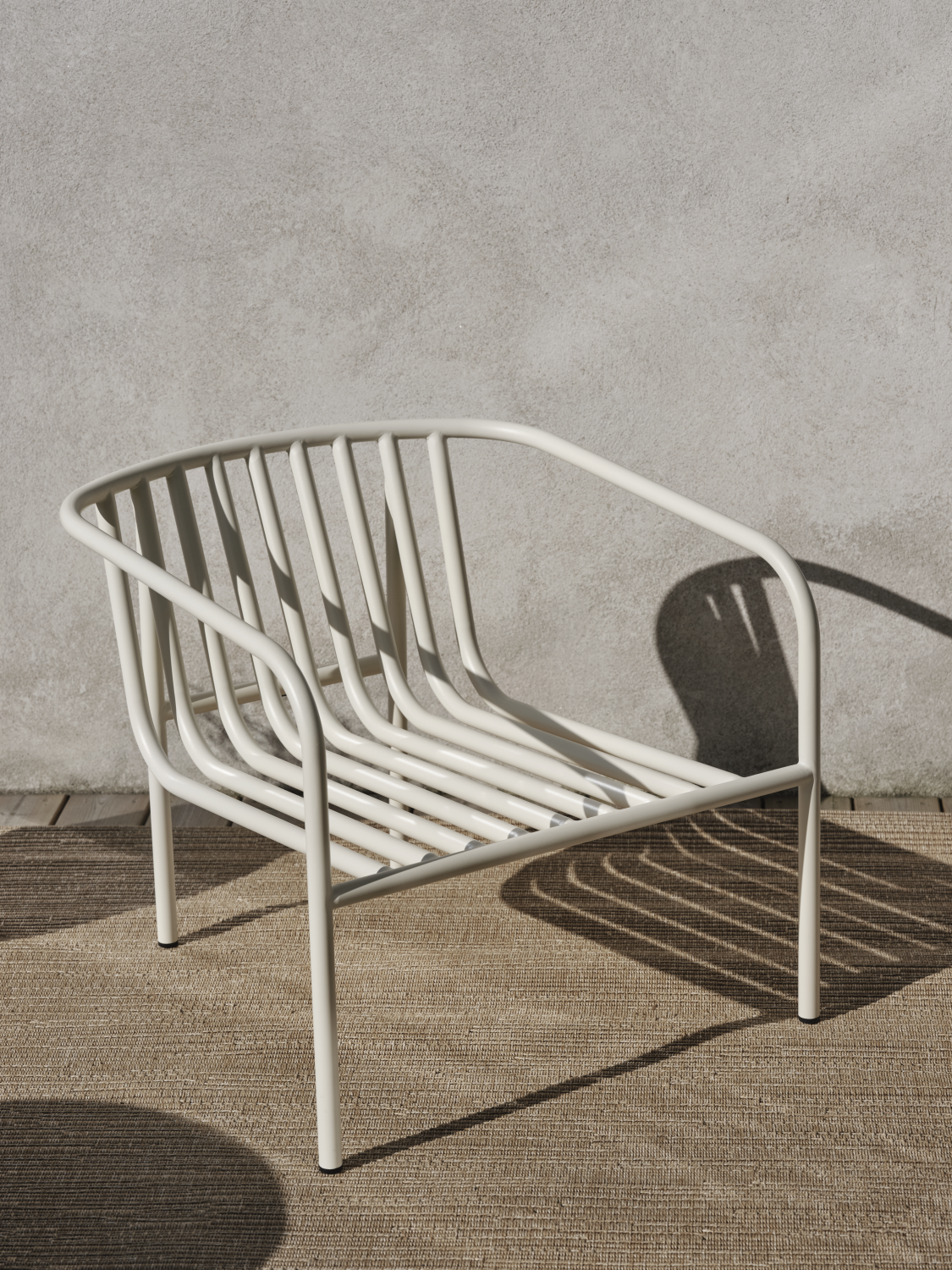 Bendt Sessel Pearl White/Teddy Beige