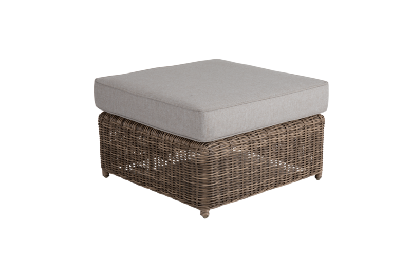 Glendon Ottoman Rustic/Beige