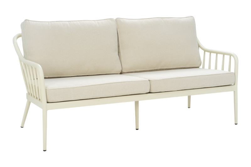 Coleville 3-Sitzer Sofa Pearl White/Dot Beige
