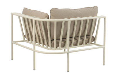 Collier Ecke Pearl White/Teddy Beige