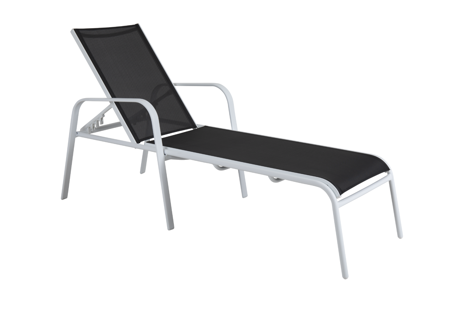 Rana Liege Weiß/swartz