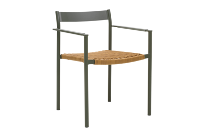 DK Diningstuhl Nordic Green/Natur