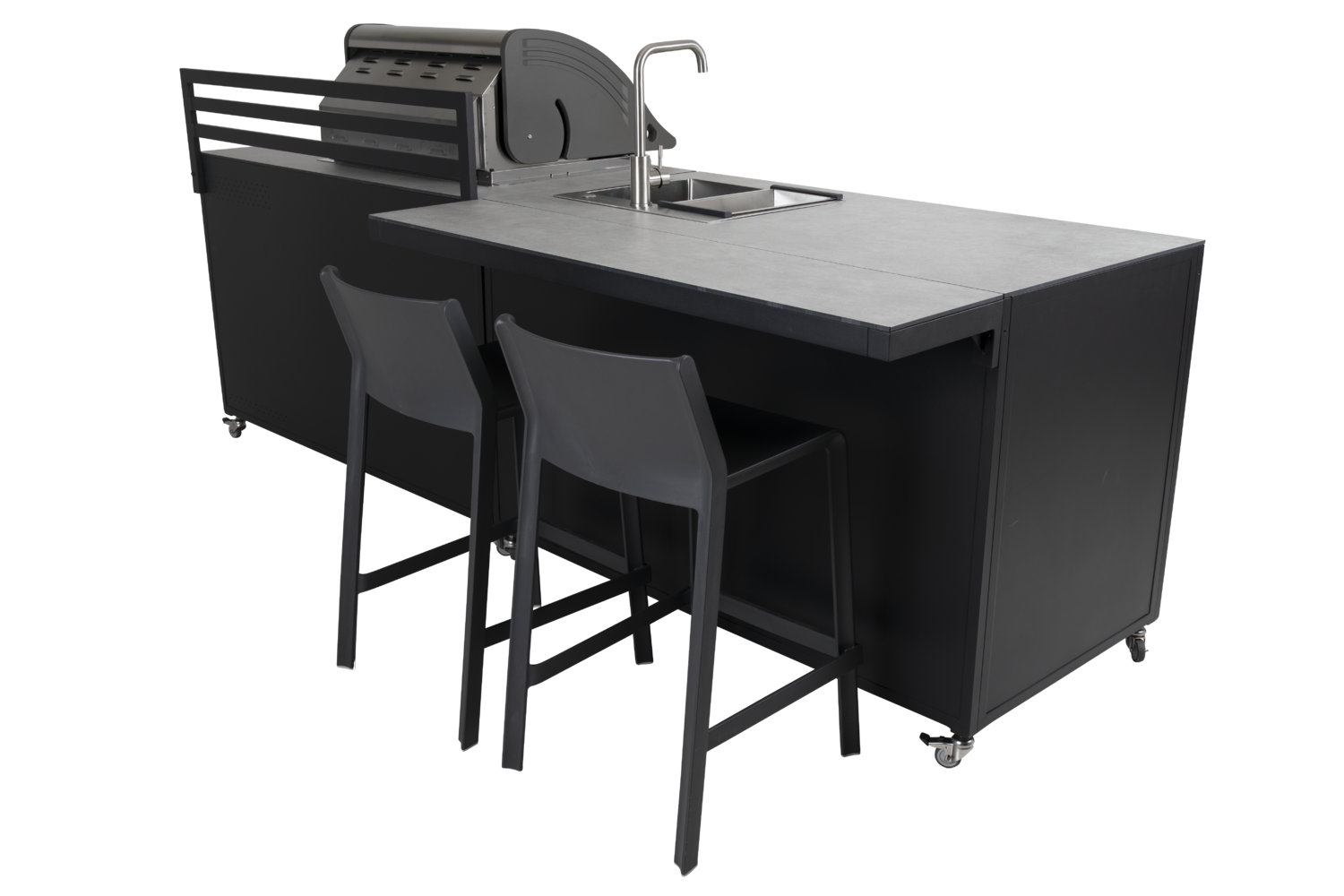 Fornax Regal Schwarz/grau