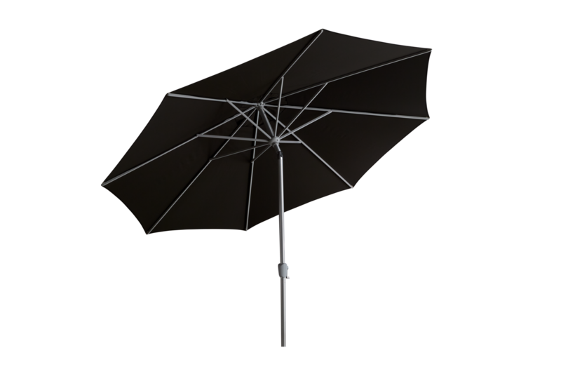 Abriola Sonnenschirm Charcoal Black