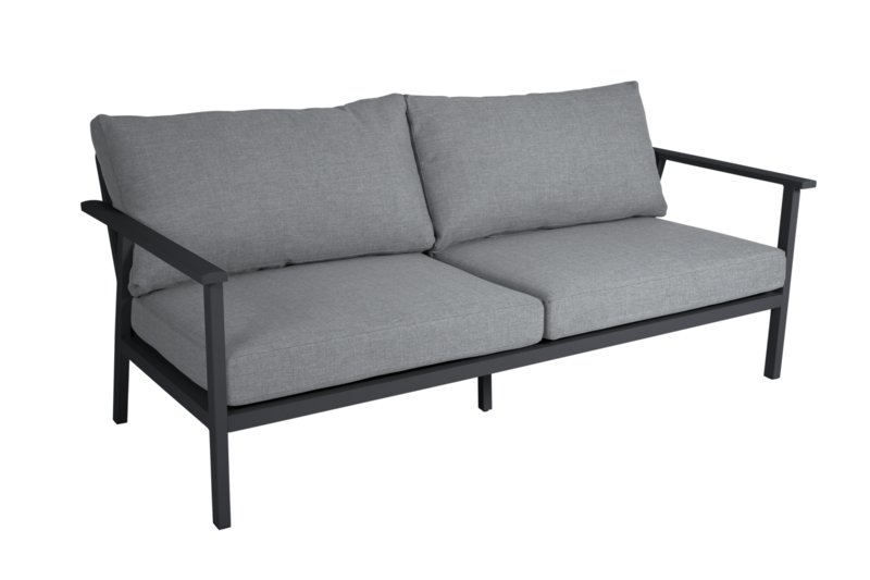 Samvaro 2,5-Sitzer Sofa Antrazit/Pearl grey