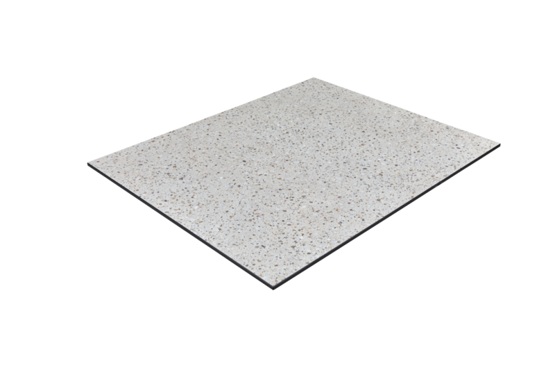 Talance Tischplatte Beige/terrazzo