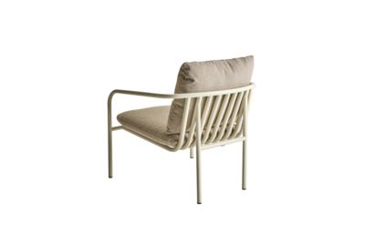 Bendt Loungesessel Pearl White/Teddy Beige