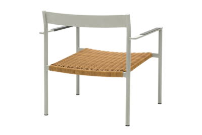 DK Loungesessel Light Grey/Natur