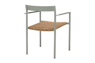 DK Diningstuhl Light Grey/Natur