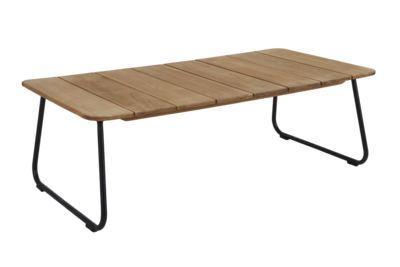 Nolli Loungetisch Schwarz/teak