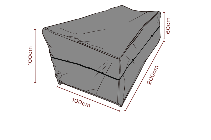 Möbelabdeckung Sofa Schwarz