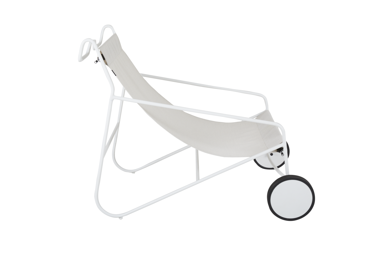 Poul Chair Loungesessel White_Offwhite