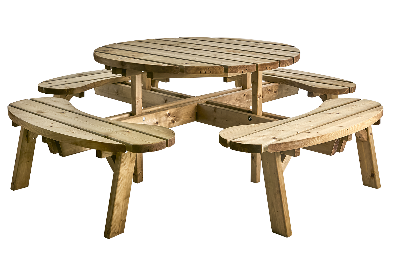 Hasslebro Picknickgarnitur Braun