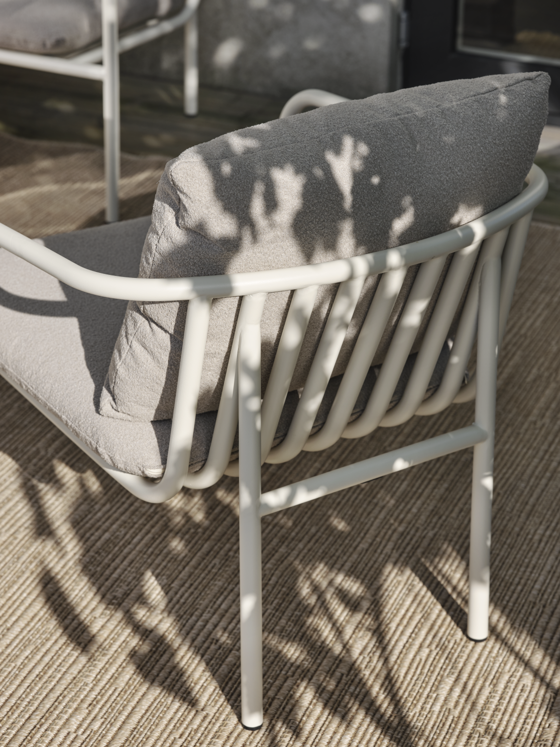 Bendt Sessel Pearl White/Teddy Beige