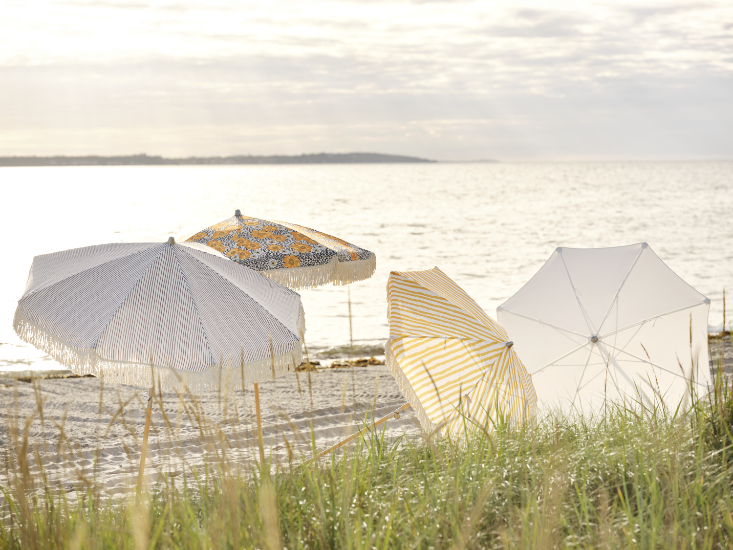 Gatsby Sonnenschirm Buttercup dot