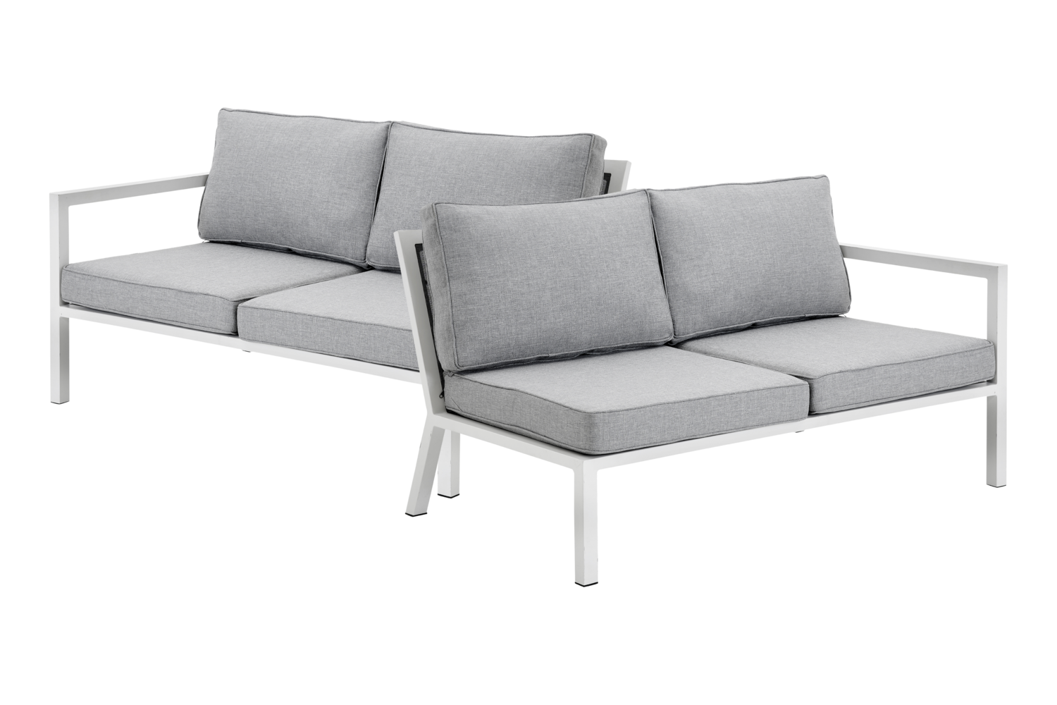 Belfort Abschluss Weiß/Pearl grey