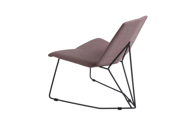 Pollux Sessel Pink/Antrazit