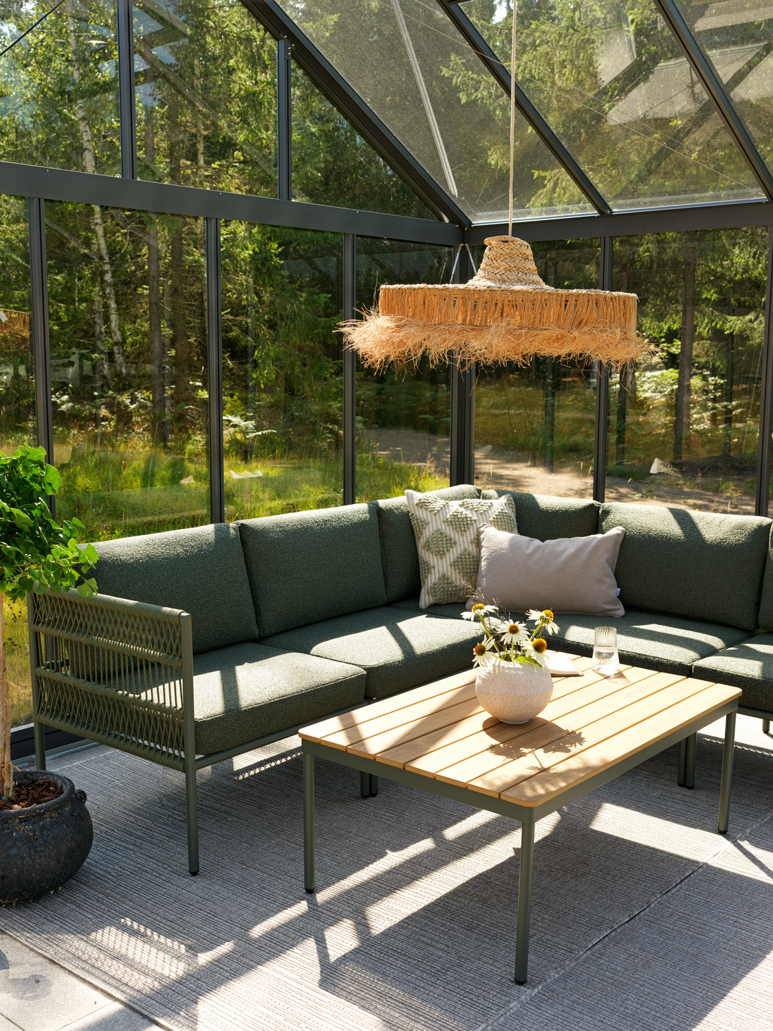 Reno Ecke Nordic Green / Raw Avocado