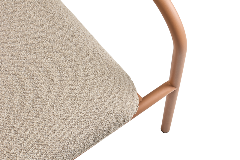 Bendt 2-Sitzer Sofa Peach/Teddy Beige