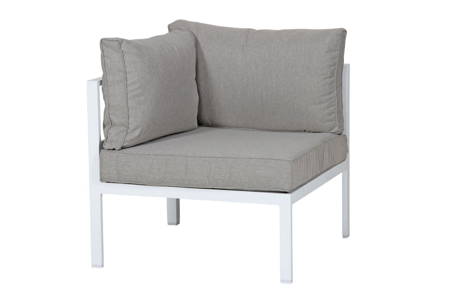 Leone Ecke Weiß/Grau