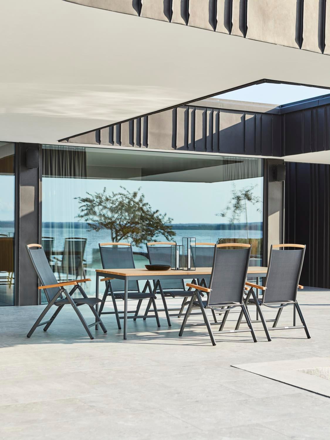 Andy Positionsstuhl Antrazit/Antrazit