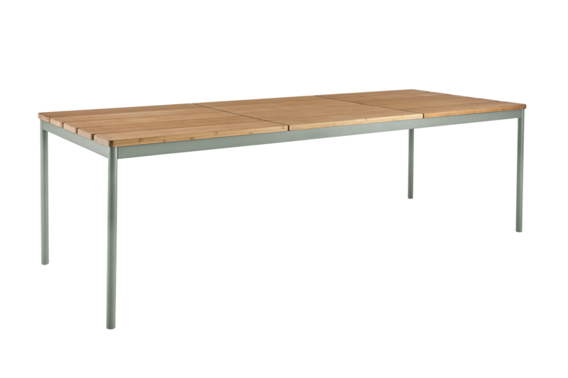 Nox Esstisch Dusty Green/Bamboo