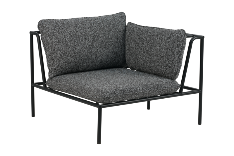 Collier Ecke Schwarz/Teddy Ant