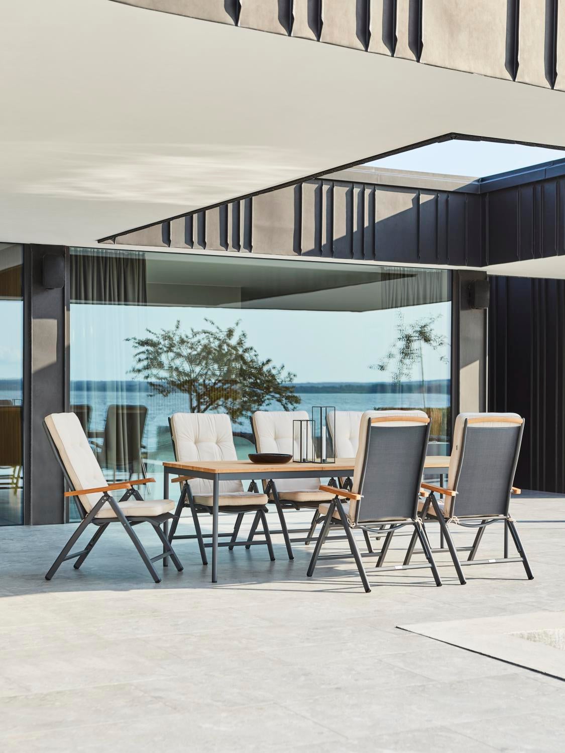 Iduna Positionstuhlkissen Beige