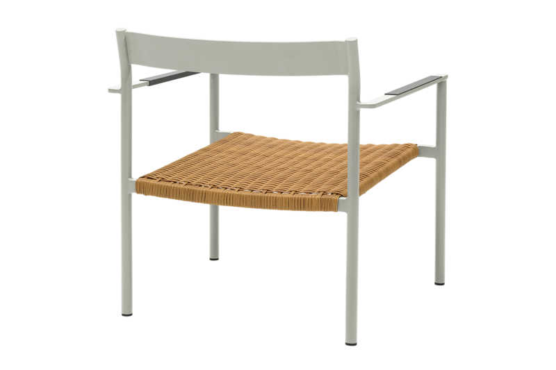 DK Loungesessel Light Grey/Natur