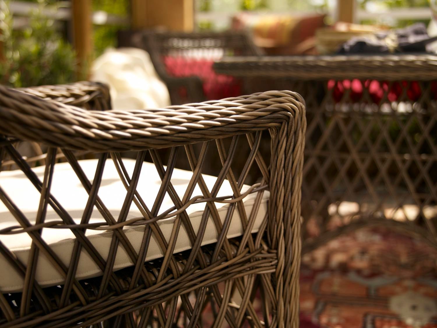 Beatrice Diningsessel Braun/beige