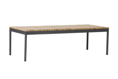 Zalongo Loungetisch Natur/grau
