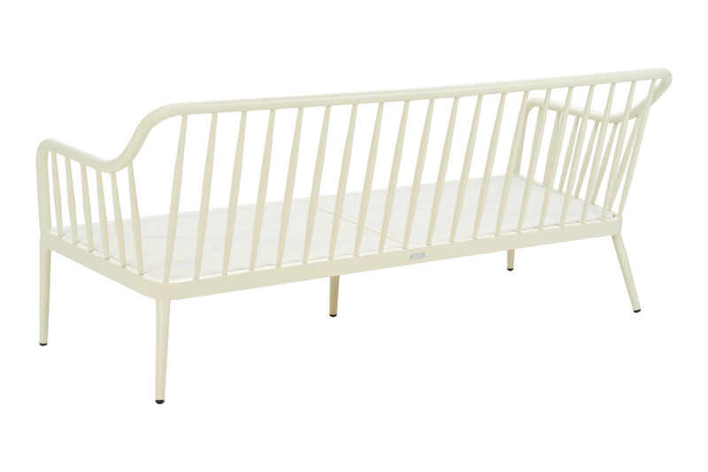 Coleville 3-Sitzer Sofa Pearl White/Dot Beige