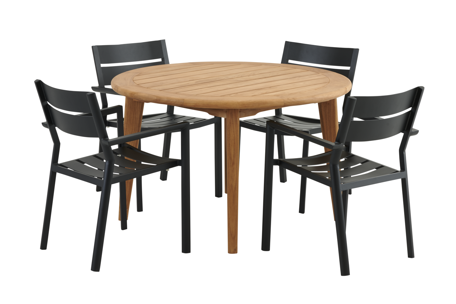 Delia Diningsessel Schwarz