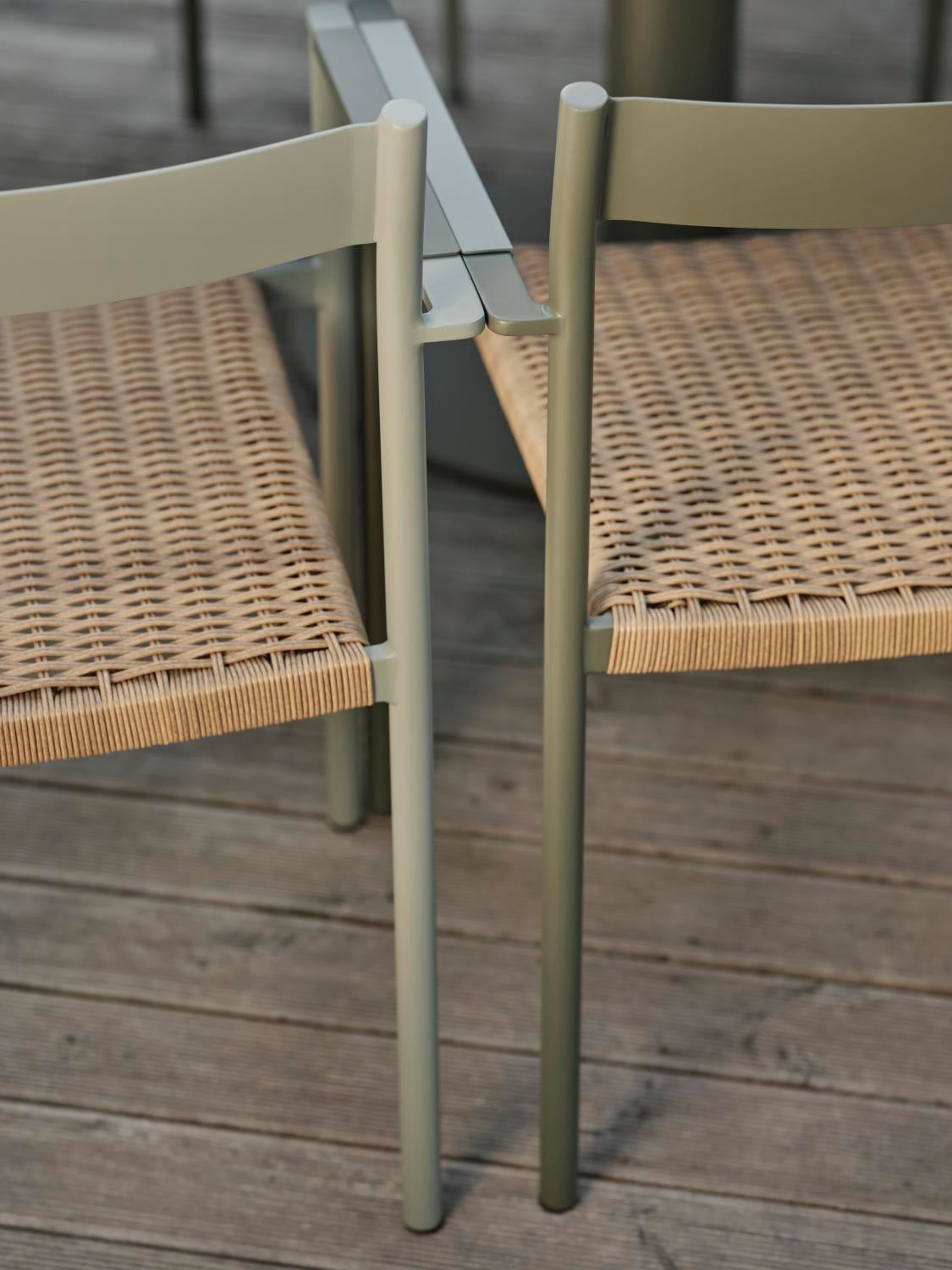 DK Diningstuhl Nordic Green/Natur