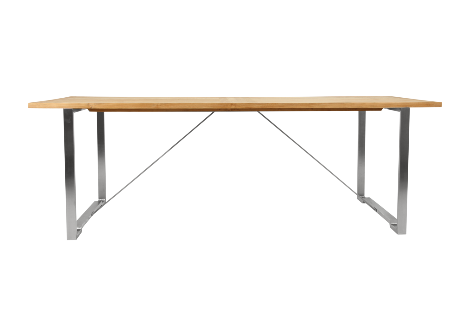 Gotland Esstisch Silver/teak