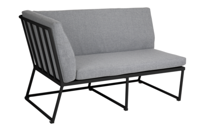 Vence Abschluss Schwarz/Pearl Grey