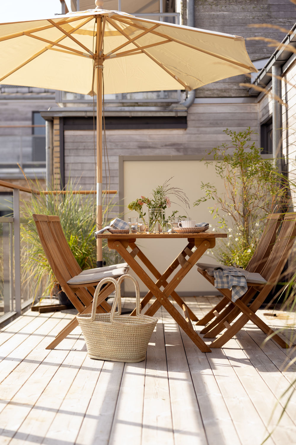 Reggio Sonnenschirm Natur