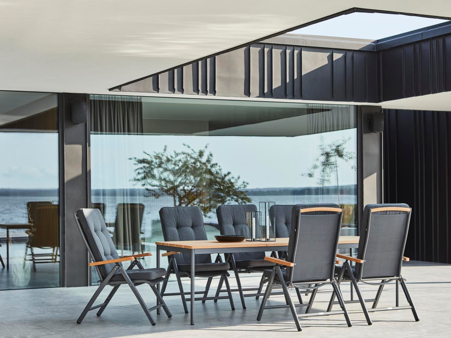 Andy Positionsstuhl Antrazit/Antrazit