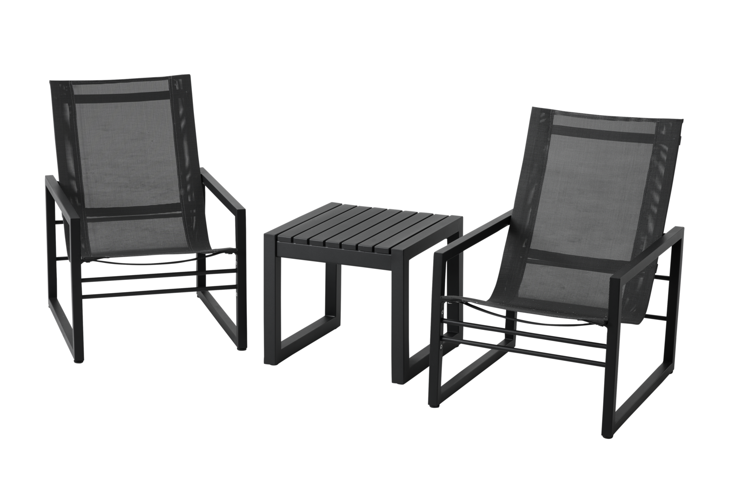 Vevi Beistelltisch Schwarz