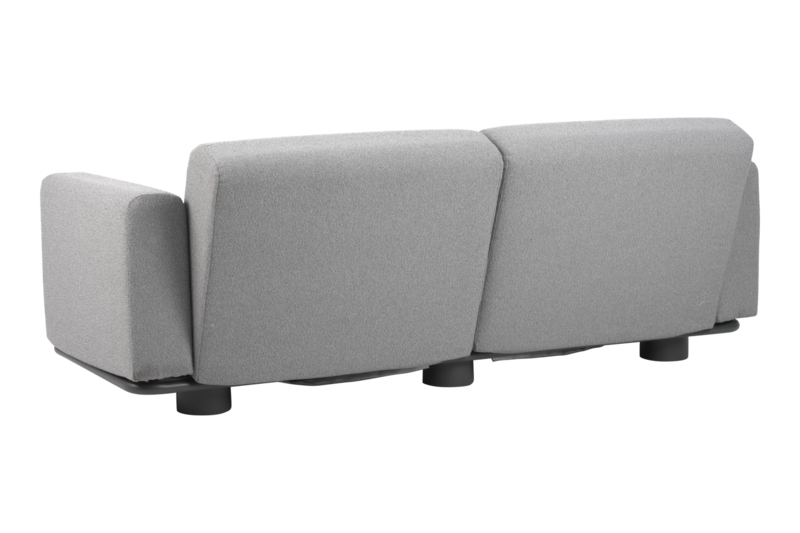 Bolster 1_Soffa_2,5-sits Anthrazit/Teddy Grey