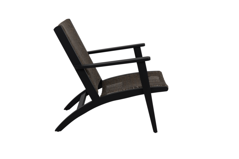 Kira Lounge Sessel Black_rustic