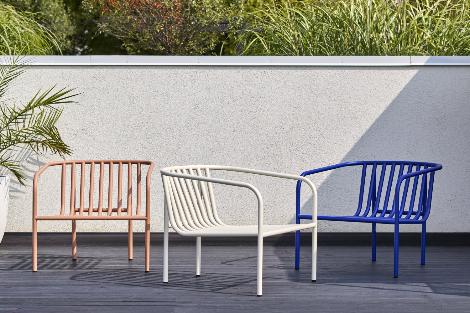 Bendt Sessel Indigo Blue/Teddy Beige