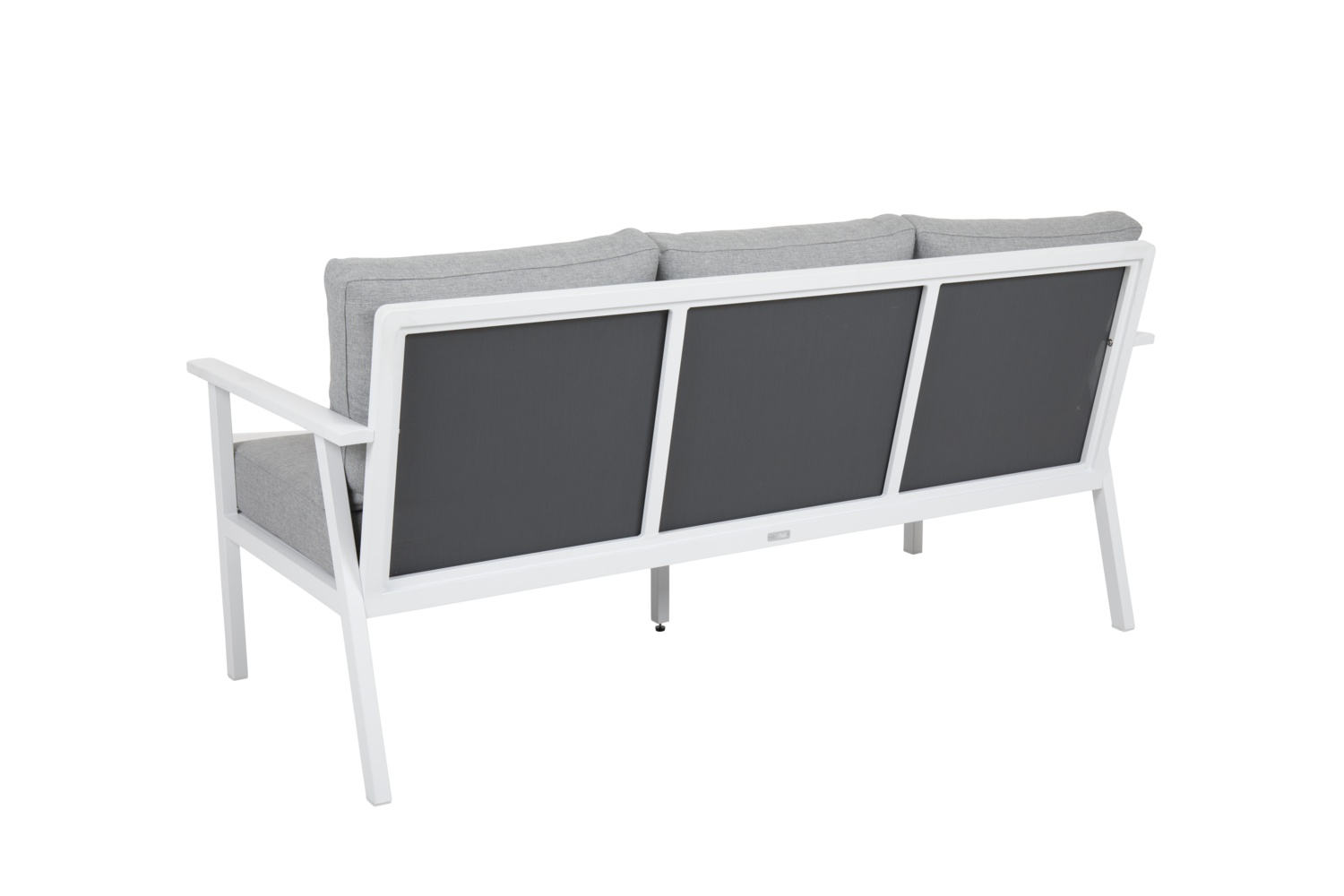 Samvaro High 3-Sitzer Sofa Weiß/Pearl grey