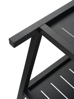 Samvaro Servierwagen Schwarz