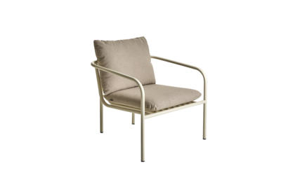 Bendt Loungesessel Pearl White/Teddy Beige