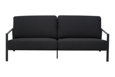 Lyra 1_Soffa_2,5-sits Schwarz/Teddy Black